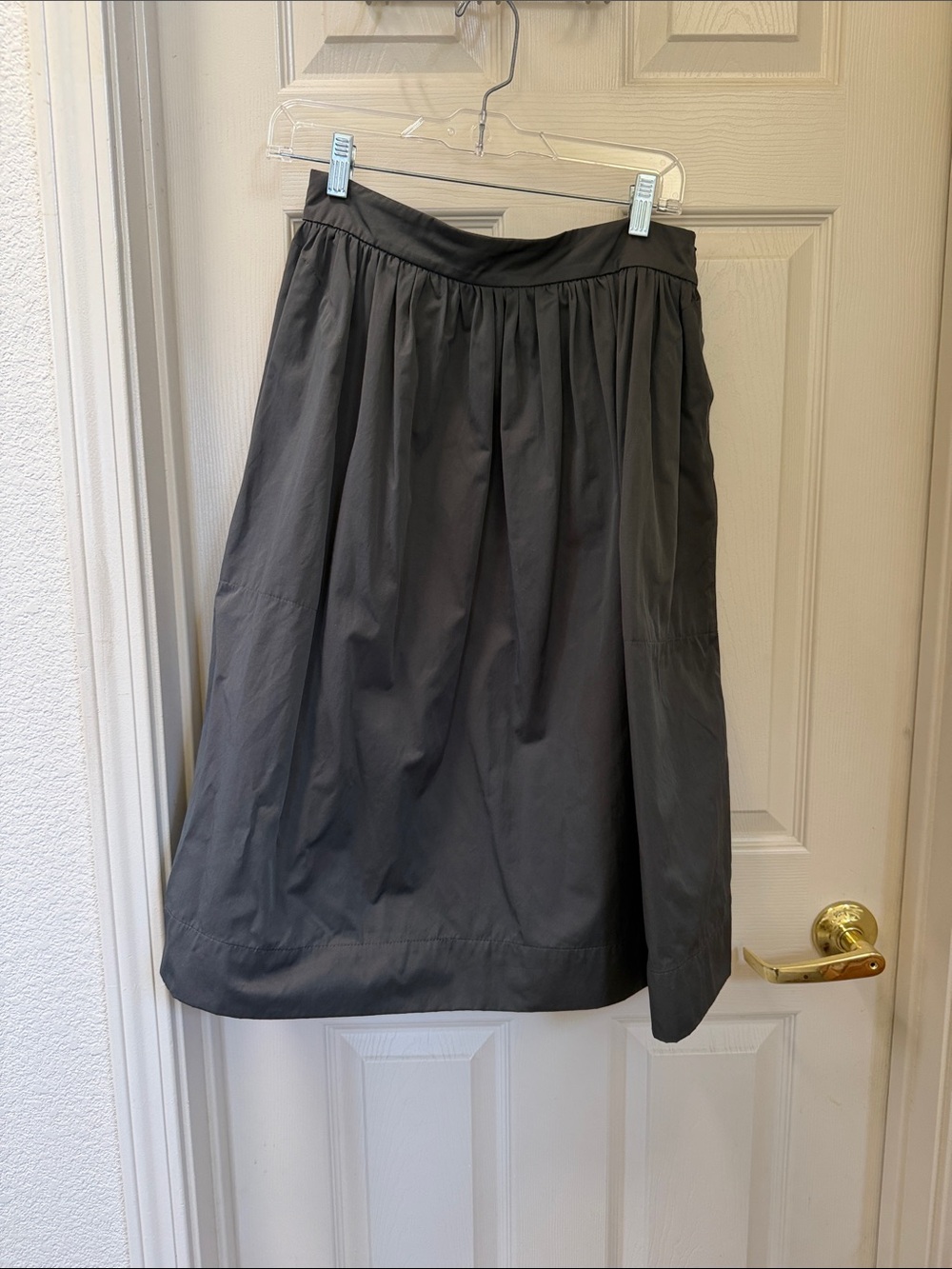 Zara Charcoal Midi Skirt
